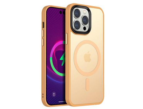 Estuche para teléfono móvil con succión magnética esmerilada Teléfono móvil con protección anticaída compatible con estuches para teléfonos móviles...
