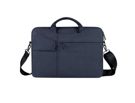 Bolsa para computadora portátil Funda para computadora de 15 6 pulgadas con correa para el hombro maletín impermeable con asa