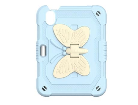 Compatible con iPad iPad Mini 6 (2021) con soporte para lápices con alas de mariposa resistente y resistente.