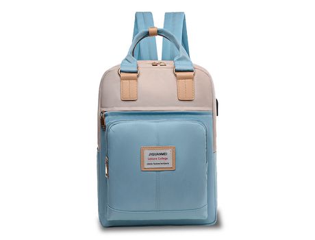 Mochila para computadora portátil - Bolsa para computadora de viaje de negocios - con puerto USB - Apto para computadoras de 13/14