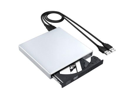 Unidad externa de CD/DVD para computadora portátil grabadora portátil USB ultradelgada compatible con Mac MacBook Pro/Air iMac Desktop Windows 7/8/...