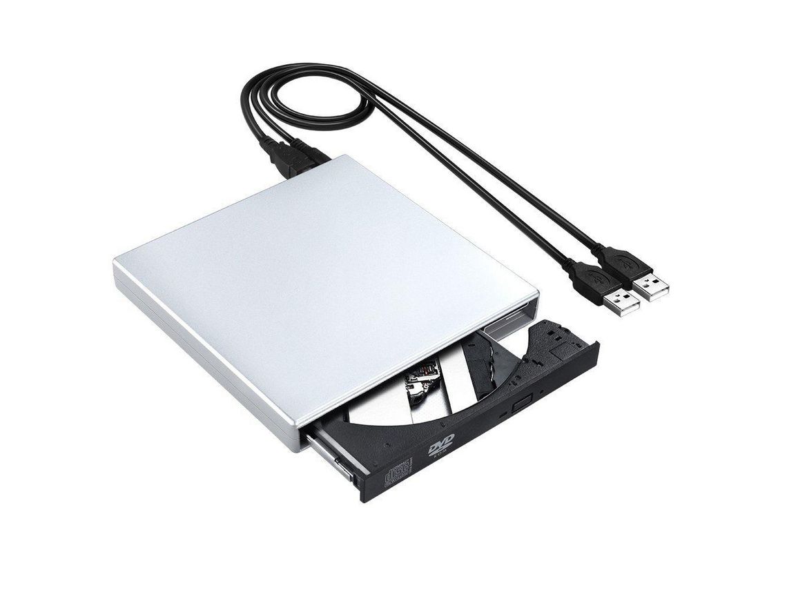 Unidad de Cd/Dvd externa para ordenador portátil grabadora Usb portátil ultrafina Compatible con Mac Macbook Pro/Air Imac Desktop Windows 7/8/10/Xp CUICH