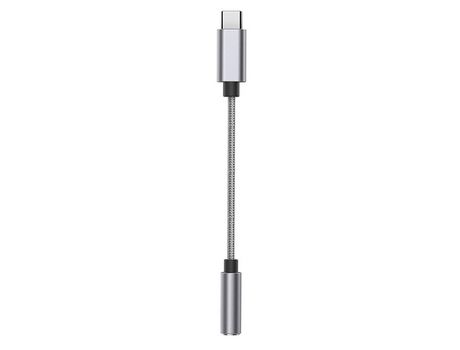 Adaptador de audio USB C a 3 5 mm Tipo trenzado C Macho a conector auxiliar para auriculares Dongle hembra Cable HiFi DAC
