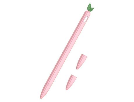 Funda protectora suave de silicona con diseño de frutas bonitas compatible con Apple Pencil 2nd Gen