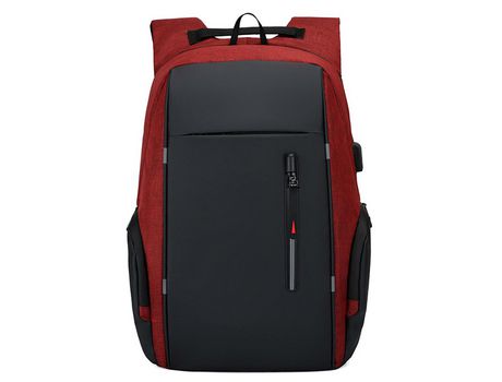 Mochila de viaje antirrobo para computadora portátil - puede caber alrededor de 14 pulgadas de computadora - viene con puerto USB