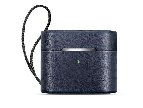 Funda para auriculares inalámbricos funda protectora de cuerpo completo con textura de cuero para Airpods 3