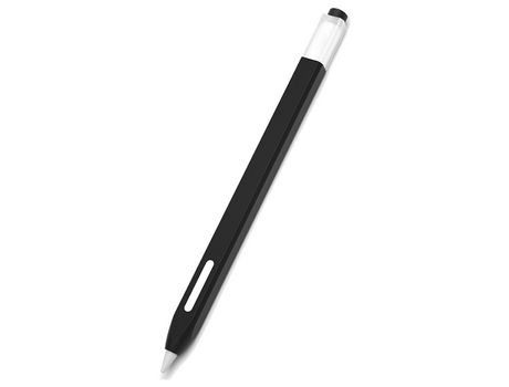 Funda protectora de piel de silicona suave compatible con Apple Pencil 2nd Gen color transparente gelatina