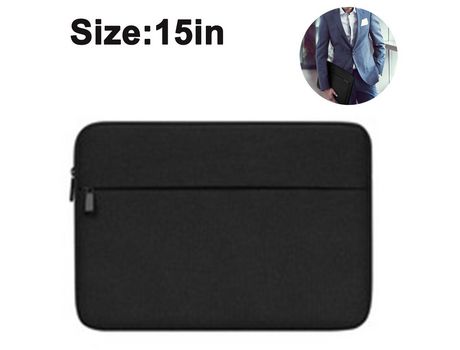 Bolsa de hombro para computadora portátil bolsa delgada impermeable para computadora portátil de 13/15 pulgadas con correa para el hombro