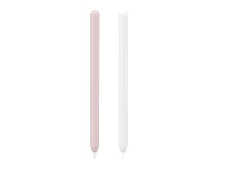 2 fundas de silicona compatibles con Apple Pencil de 2.ª generación soporte protector suave para lápiz.