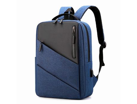 Mochila para portátil de 15 6 pulgadas mochila de viaje para portátil ultrafina y duradera con puerto de carga USB.