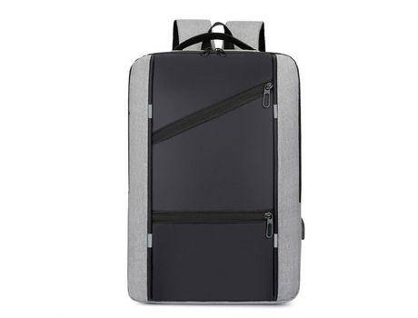 Mochila de negocios para computadora portátil de 15.6 : una bolsa duradera para computadora con puerto USB