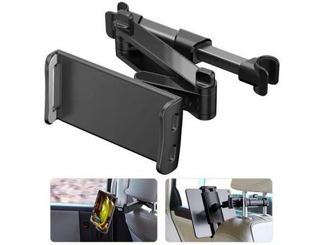 Soporte ajustable para tableta de coche para reposacabezas