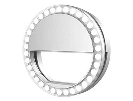 Selfie Light para iPhone y Android Clip de anillo portátil Selfie Light Flash