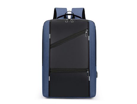 Mochila de negocios para computadora portátil de 15.6 : una bolsa duradera para computadora con puerto USB