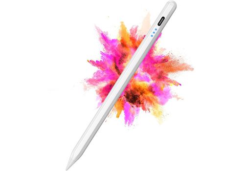 Stylus compatible con Apple iPad (2018-2022) rechazo de palma y detección de inclinación