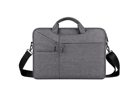 Bolsa para computadora portátil Funda para computadora de 15 6 pulgadas con correa para el hombro maletín impermeable con asa