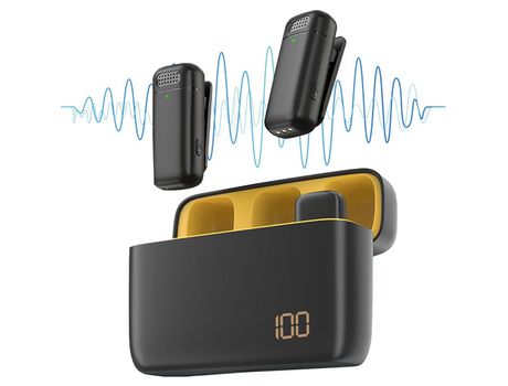 Micrófono Lavalier Inalámbrico para iPhone iPad
