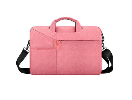 Bolsa para computadora portátil Funda para computadora de 15 6 pulgadas con correa para el hombro maletín impermeable con asa