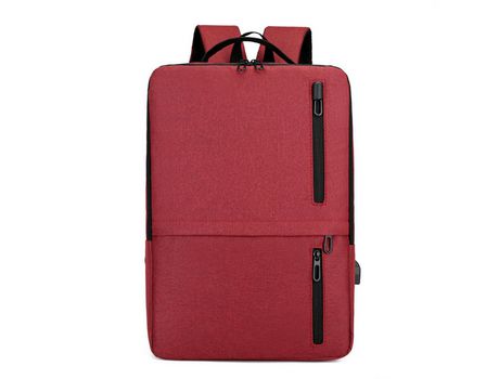 Mochila de viaje para computadora portátil para negocios Mochila duradera para computadora portátil con puerto de carga USB