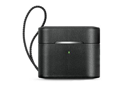Funda para auriculares inalámbricos funda protectora de cuerpo completo con textura de cuero para Airpods 3