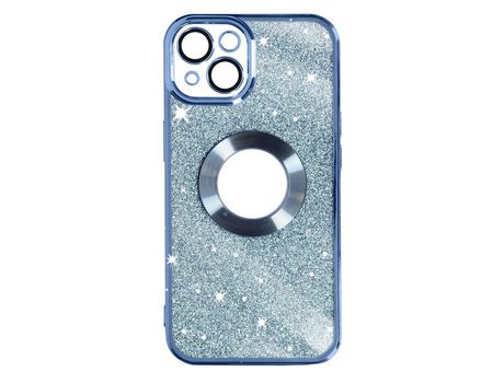 Carcasa para iPhone 13 Serie Protecam Spark Extraíble Glitter Azul