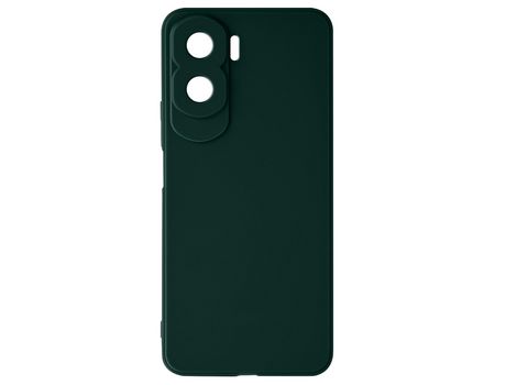 Carcasa para Honor 90 Lite Silicona Mate Antihuellas Verde oscuro