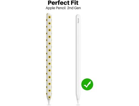 Estuche Girasol para Apple Pencil II Estuche Silicona Estuche Accesorios de Cuero