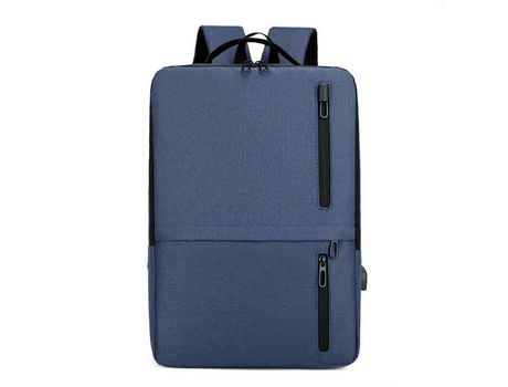 Mochila de viaje para computadora portátil para negocios Mochila duradera para computadora portátil con puerto de carga USB