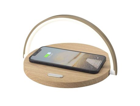 3 en 1 Night Light Lámpara de escritorio plegable Lámpara de noche con cargador inalámbrico