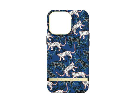 Capa para Iphone Leopardo Azul 13 Pro