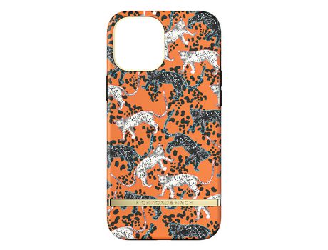 Capa para Iphone Leopardo Laranja 12 Pro Max