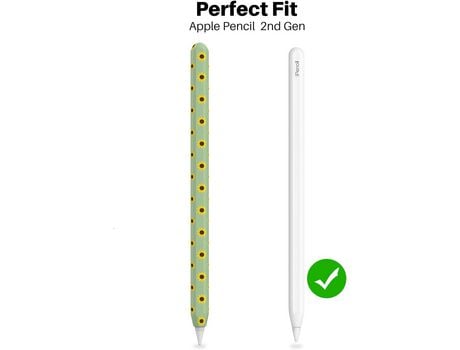 Estuche Girasol para Apple Pencil II Estuche Silicona Estuche Accesorios de Cuero
