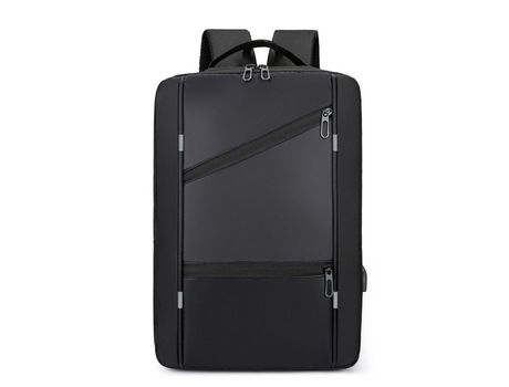 Mochila de negocios para computadora portátil de 15.6 : una bolsa duradera para computadora con puerto USB