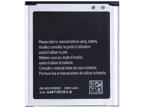 Batería Eb Bg355Bbe 2000Mah Ion Litio Negro
