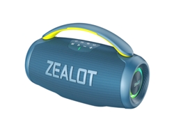 Altavoz Bluetooth MDUG de 50 W, compatible con Bluetooth 5.4, sonido estéreo con iluminación azul controlable