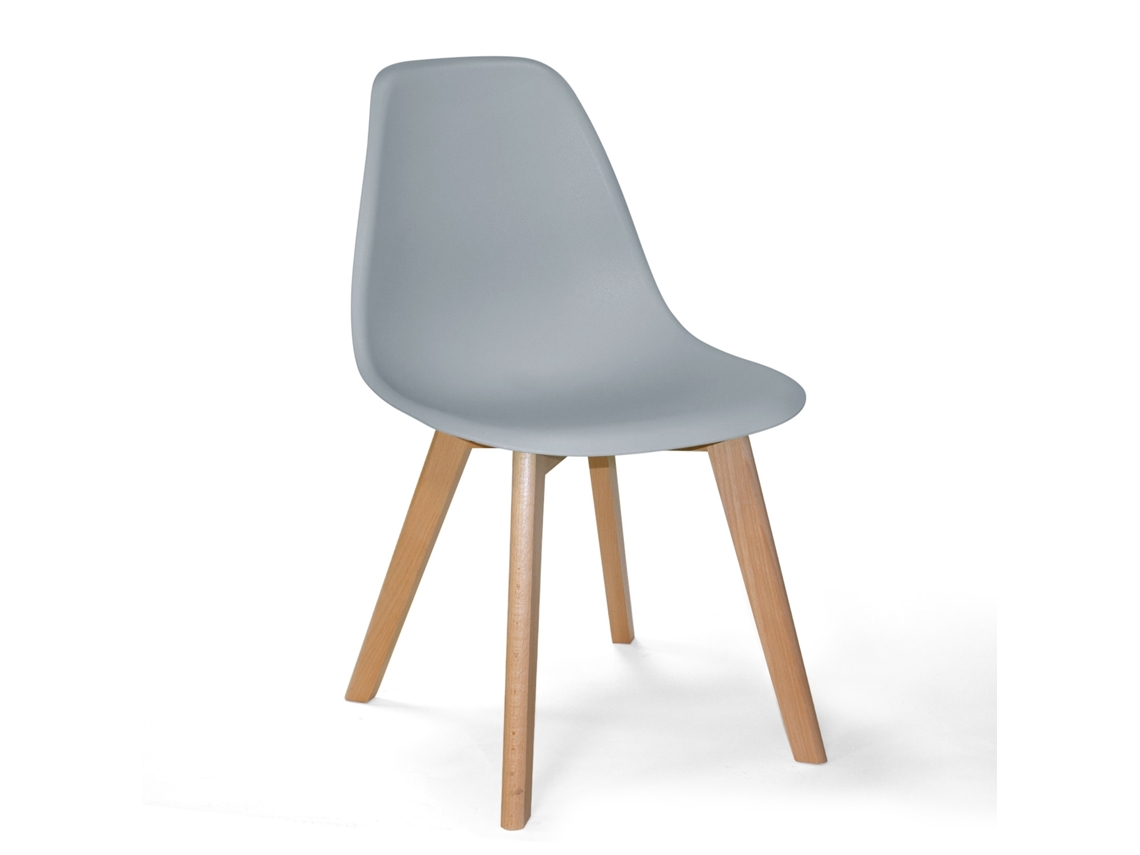 Silla LÚZETE (Madeira - Madera - Gris)
