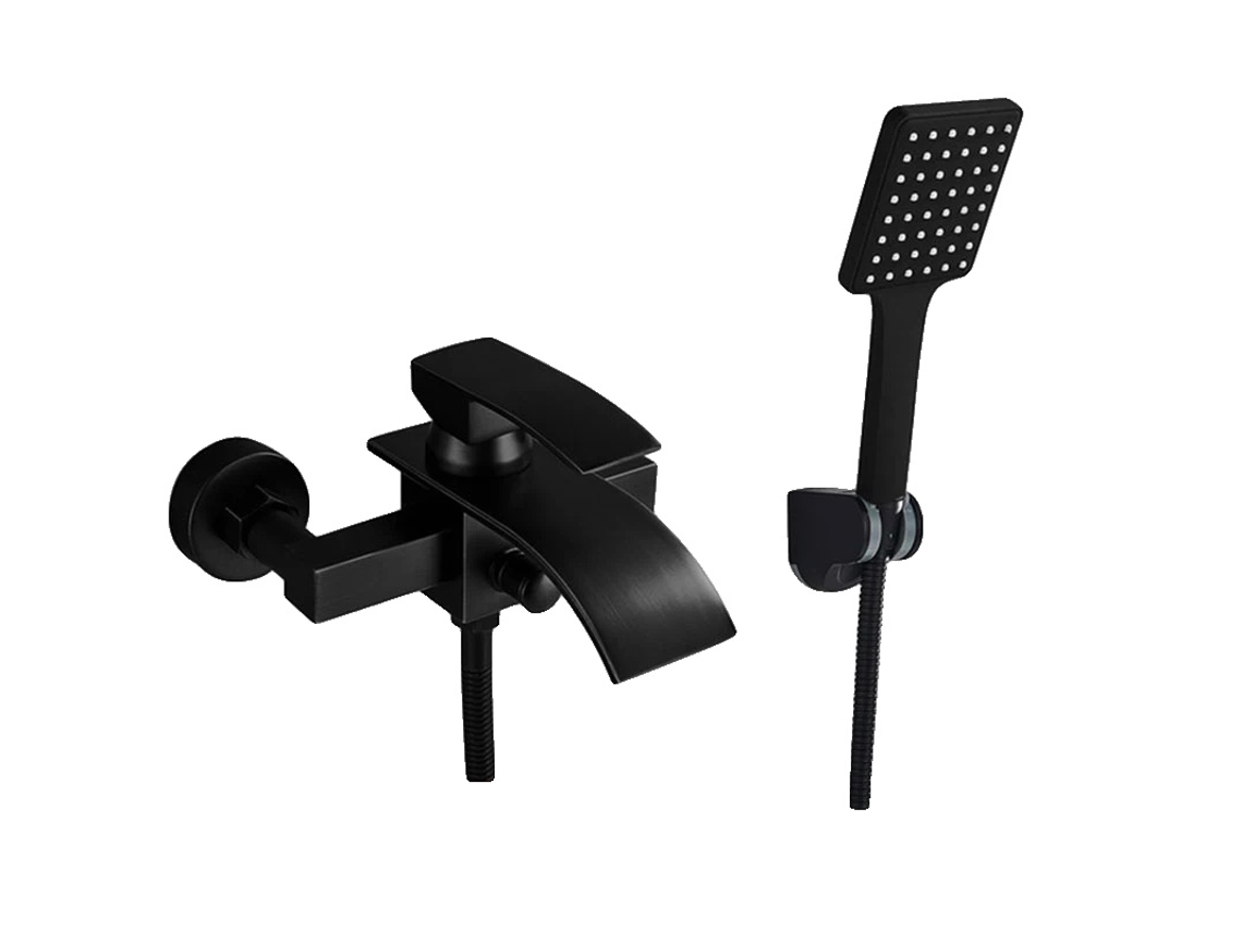 Grifo para lavabo de latón, monomando, con agua fría y caliente, certificado CE, estilo contemporáneo.
