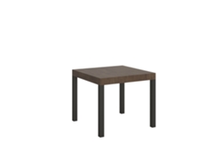 Mesa de Comedor ITAMOBY Everyday (90x90/246 - Paneles de Melamina - Nogal)