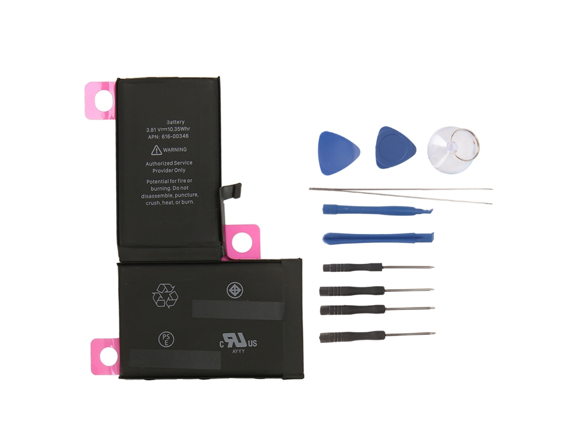 Batería De Repuesto De 10,35 Wh Y 2716 Mah Con Kit De Herramientas Para Iphone X A1865, A1901 Y A1902.