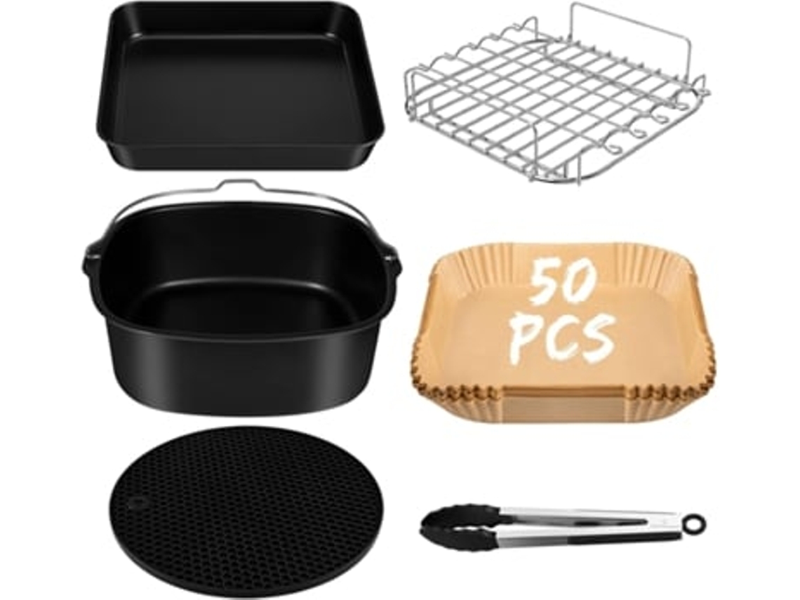 Accesorios para freidoras Airfryer compatibles solo con Cosori 5.5L, XXL 5.5P Panoona