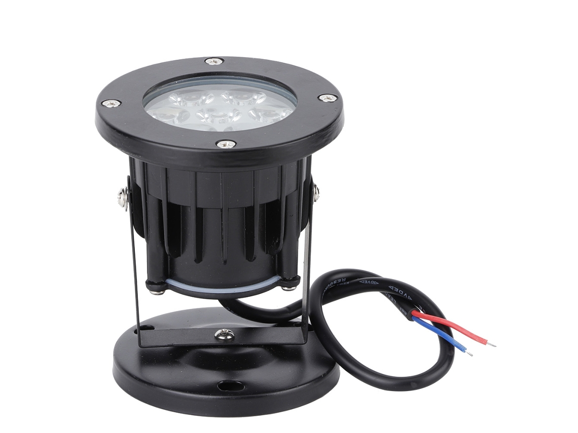 2026-foco De Paisaje Led De Aluminio Ip65 Impermeable 12v Para Jardín Árboles Luz Cálida/blanca Cálida 7w