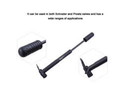 Bomba De Aire Para Bicicleta Con Válvulas Schrader Y Presta, Mini Inflador De Neumáticos Portátil, Herramienta De Reparación.