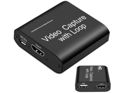 Tarjeta De Captura De Vídeo Hdmi Con Salida De Bucle Hdmi1206-y27 Negra*