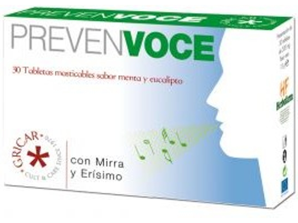Suplemento Alimentar GRICAR Prevenvoce (30 Comp - Comprimidos)