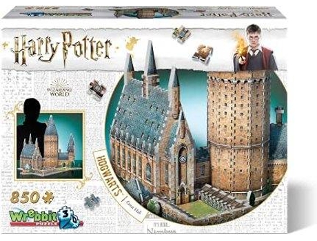 Puzzle WREBBIT 3D Harry Potter Hogwarts Great Hall 3D (Edad Mínima: 4)