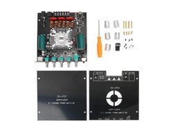 Placa amplificadora de potencia Bluetooth, Kit DIY, Dc15-36V, 2,1 canales, 160W, 160W, 220W, módulo amplificador de potencia de Audio