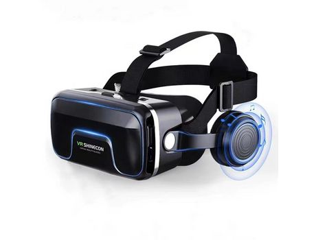 Gafas de realidad virtual VR Discriminación de posición de audio Auriculares Gafas 360 Experiencia de inmersión espacial IOS y Android