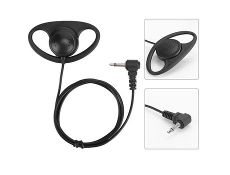 Auriculares colgantes 2 piezas de auriculares con cable Auriculares supraaurales sin Ptt ni micrófono para uso militar,