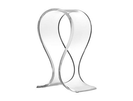 Soporte de pantalla para auriculares, soporte de acrílico para auriculares, auriculares montados en la cabeza, escritorio