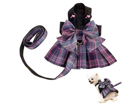 Ropa Para Gatos Correa Para El Pecho Para Mascotas Correa Para El Pecho Para Salir Para Mascotas Falda Para Mascotas ELKUAIE xs